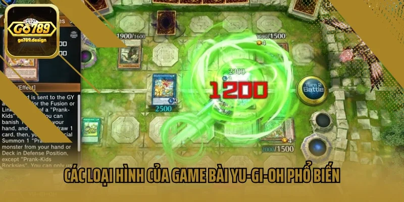 Các loại hình của game bài Yu-Gi-Oh phổ biến