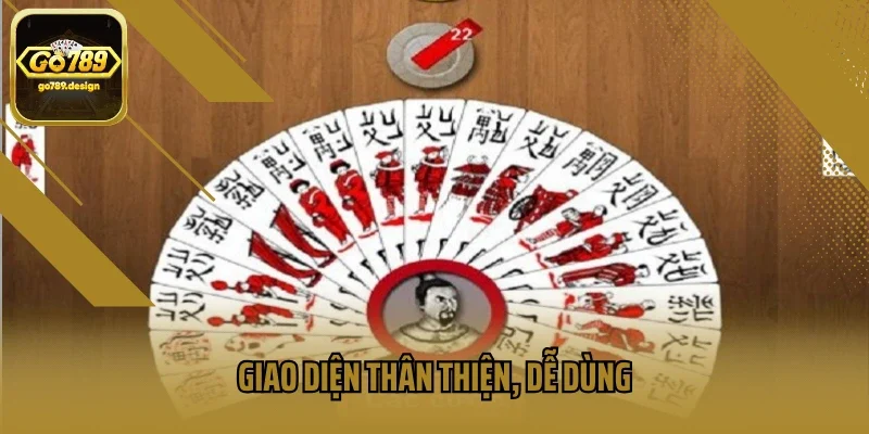 Giao diện thân thiện, dễ dùng