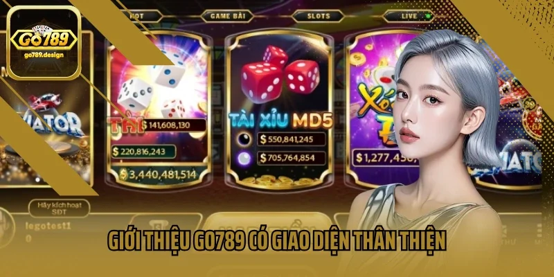Giới thiệu GO789 có giao diện thân thiện