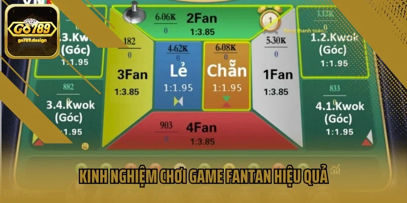 Kinh nghiệm chơi game Fantan hiệu quả