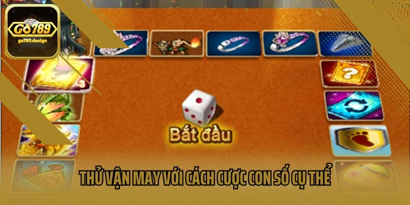 Thử vận may với cách cược con số cụ thể